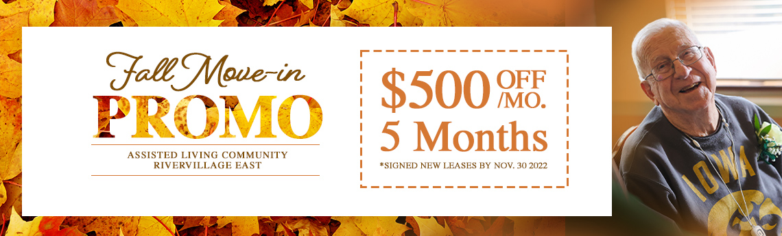 Fall Promo Catholic Eldercare Assisted Living in Minneapolis, MN